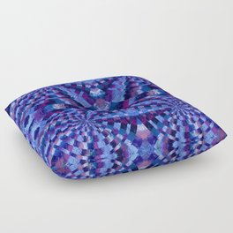Hypnotic Purple Floor Pillow