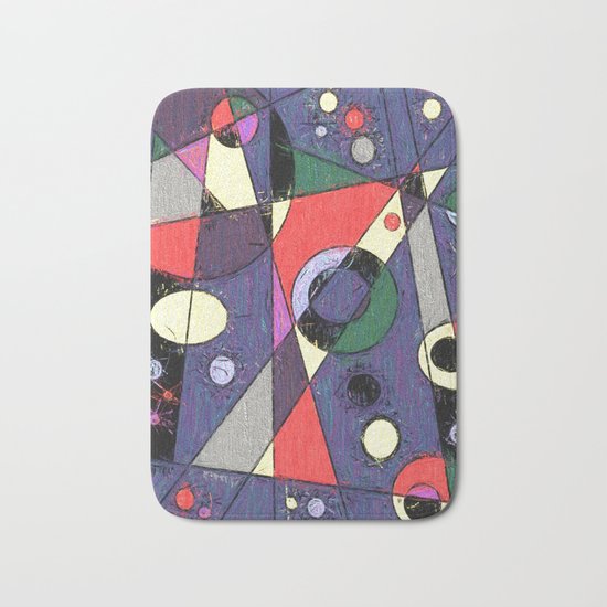 Abstract #747 Bath Mat