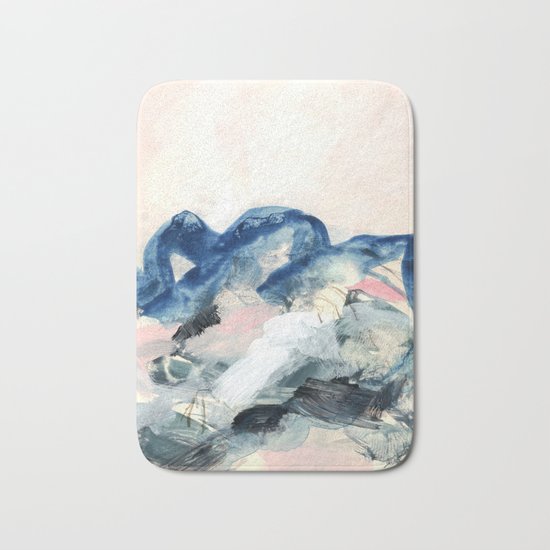 abstract painting II Bath Mat