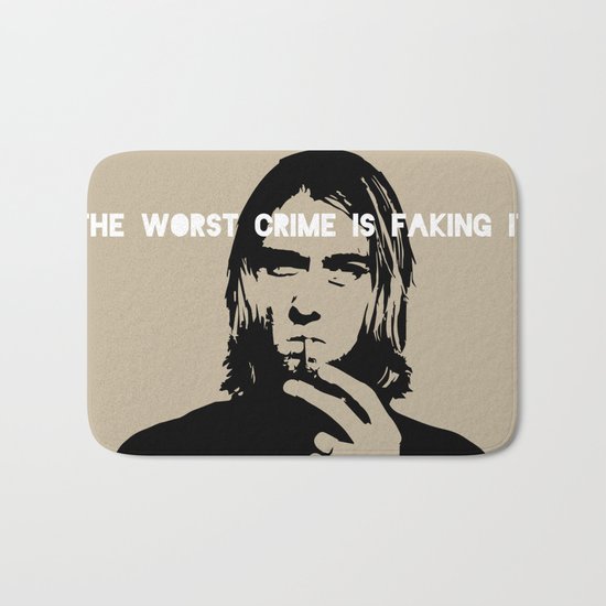 Badass Cobain Bath Mat