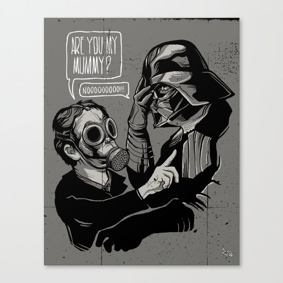 Are you my Mummy? Canvas Print