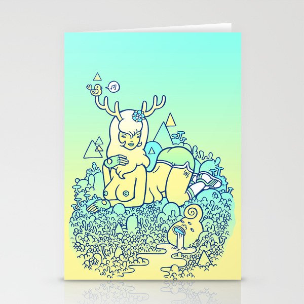 earthy delights Stationery Cards