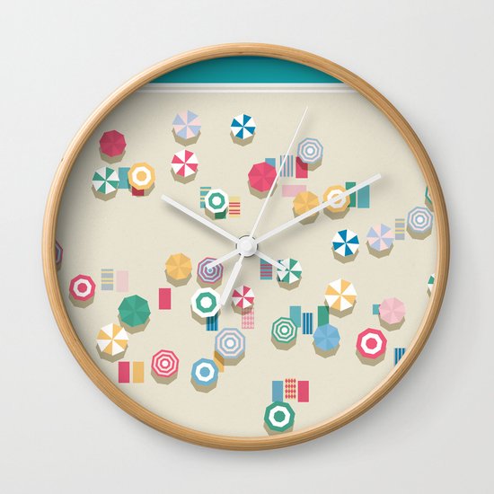 Summer High Wall Clock
