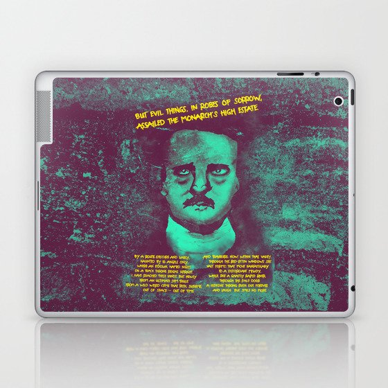 Edgar Allan Poe Laptop & iPad Skin
