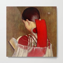 Hungary_Marianne Stokes((1855–1927)  Metal Print | Watercolor, Oil, Painting, Hungary, Acrylic, Womenartists, Painter, Victorianengland 
