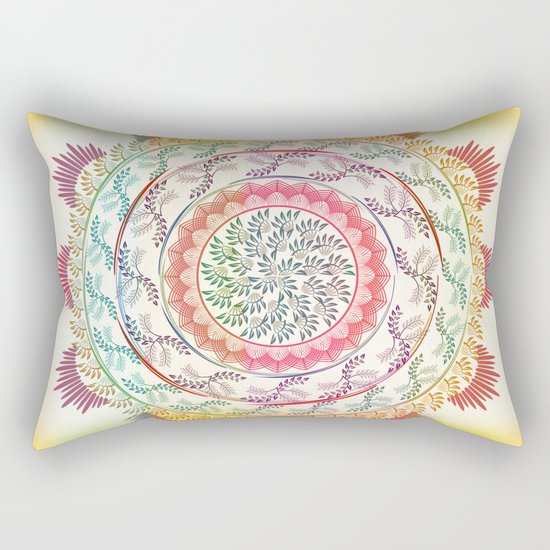 Mandala Rectangular Pillow