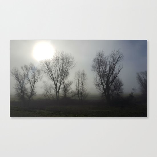 Foggy Morning Canvas Print