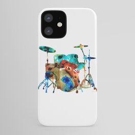 The Drums - Music Art By Sharon Cummings iPhone Case