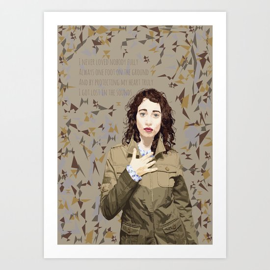 Regina Spektor Art Print By Ianytrisuzzi Society6