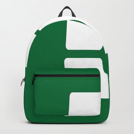 5 (White & Olive Number) Backpack