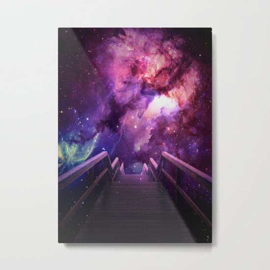 Into the bridge Metal Print