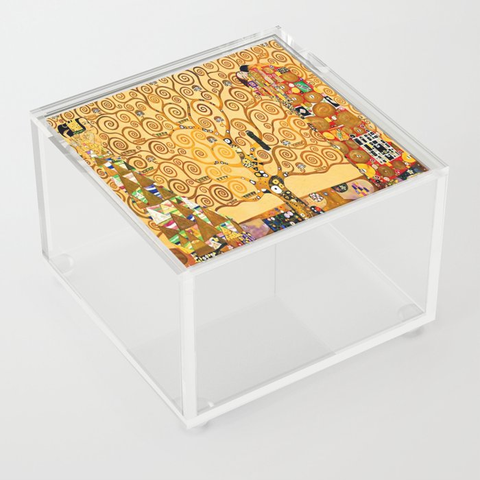Gustav Klimt The Tree of Life Acrylic Box