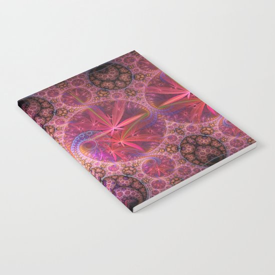 Decorative artwork with amazing curls, swirls and patterns Notebook