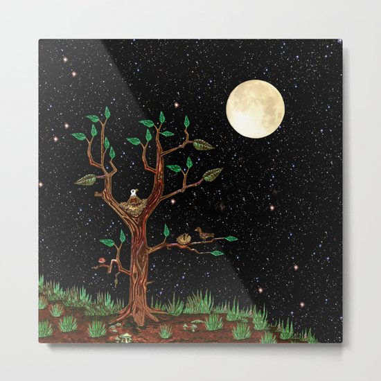 Night Metal Print