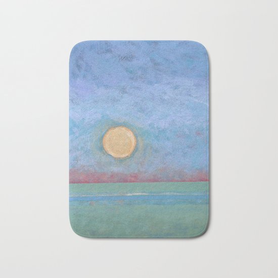 Abstract Landscape VI Bath Mat
