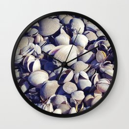 Cockle shells Wall Clock