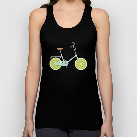 Acid (Blue) Unisex Tank Top