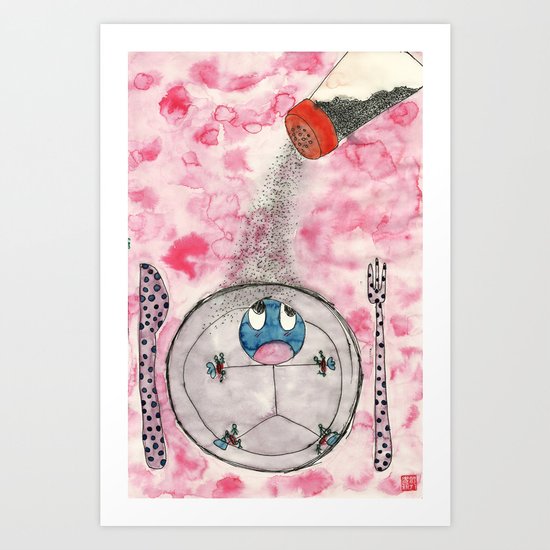 Please dont eat me!!! Art Print