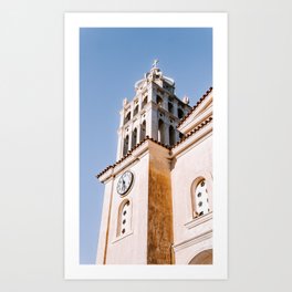 Greek Architecture | Street Photography in Sunny Greece Art Print
