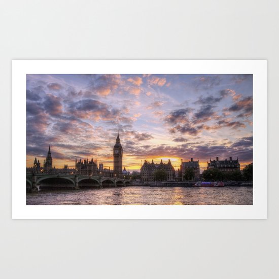 The City of Westminster Art Print