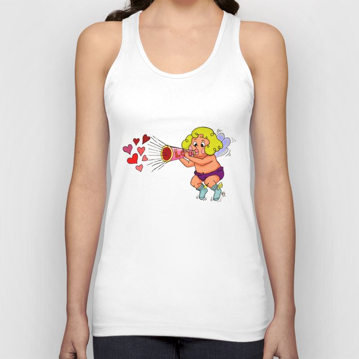 "LOVE - Loud & Clear { Boy Cupid }" by Jesse Young ILLO Tank Top