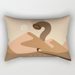 Arrakis Sandworm Rectangular Pillow