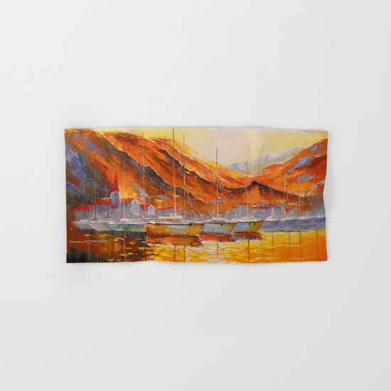 Marina Bay Hand & Bath Towel