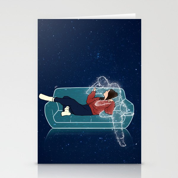 Love on the couch. Stationery Cards