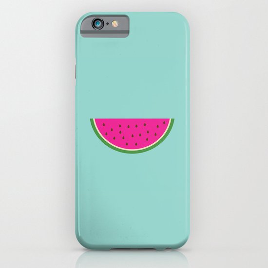 Watermelon print iPhone & iPod Case