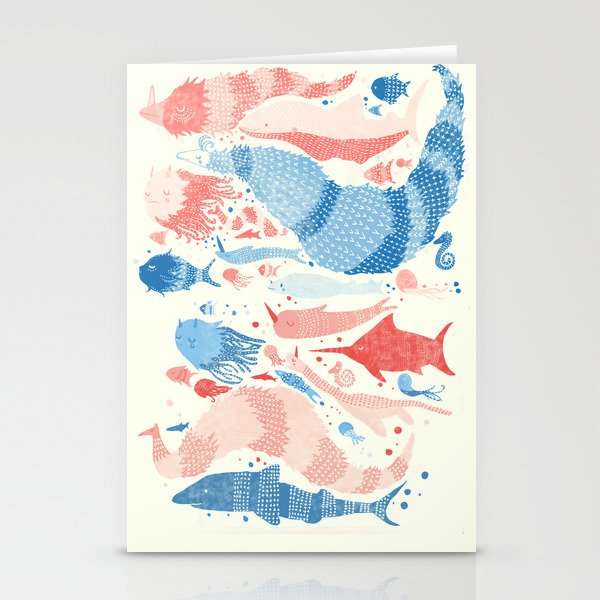 Under the sea Stationery Cards