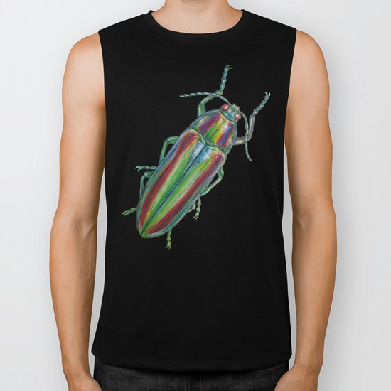 Shinny Beetle Biker Tank