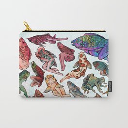 Reverse Mermaids Carry-All Pouch