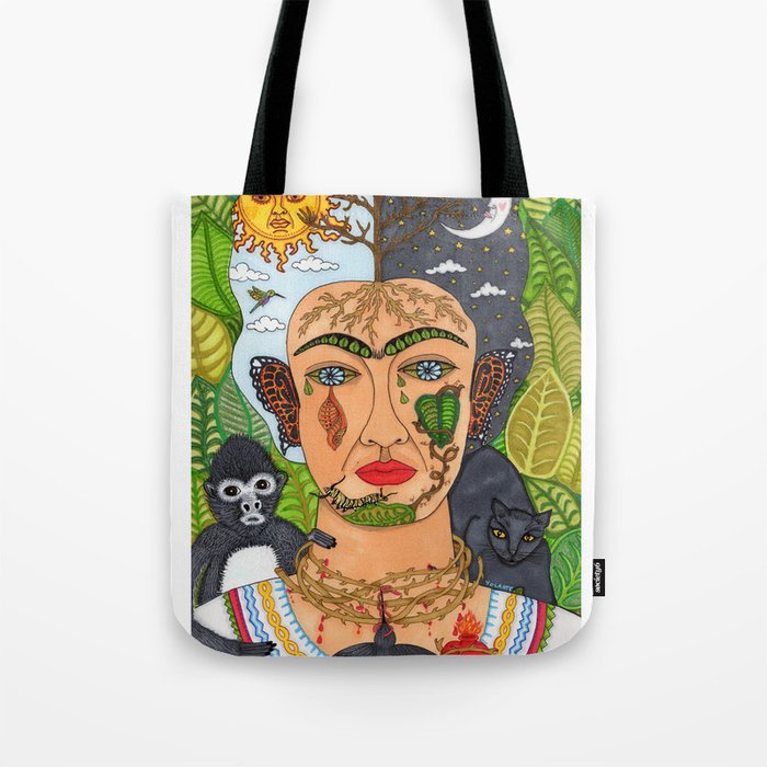 Frida Kahlo Monarca Tote Bag