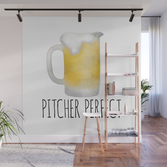 Pitcher Perfect Wall Mural