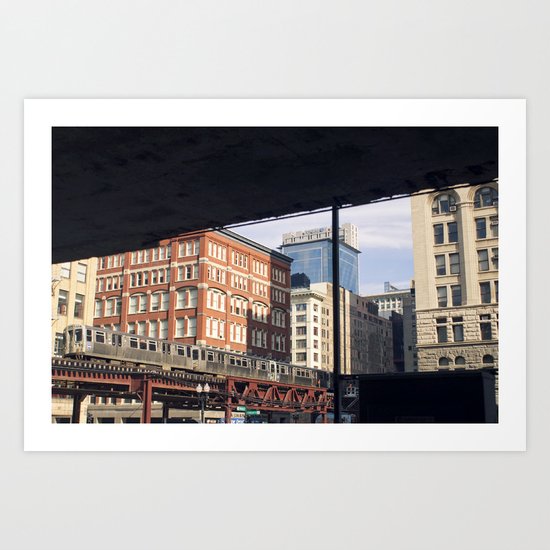 Chicago in the A.M. Art Print