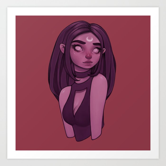Digital Painting 9 By Anthuluart Art Print By Anthuluart Society6