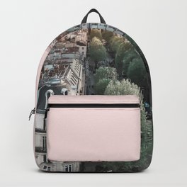 Paris Skyline, France Travel Artwork Backpack