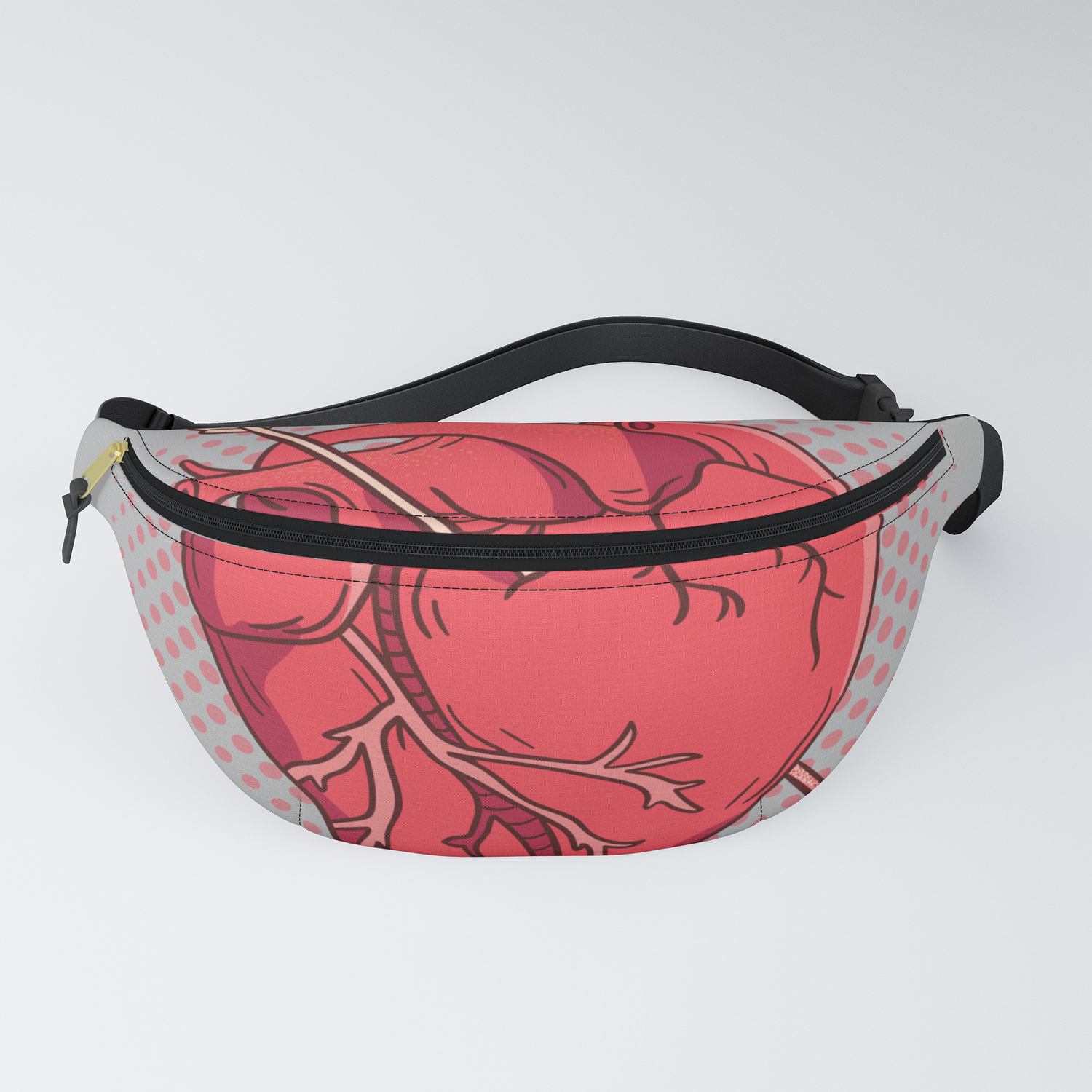 heart fanny pack