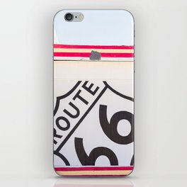 Route 66 Garage - Travel Photography iPhone Skin