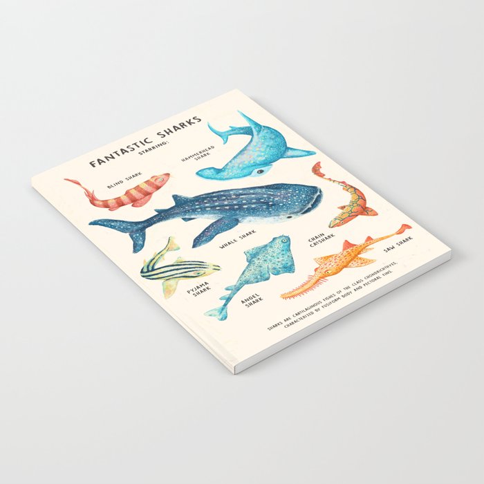 FANTASTIC SHARKS Poster by Vincent Cousteau | Society6