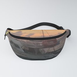 Storm on the Horizon by Dana Tinnell - Twilight Paintings Fanny Pack