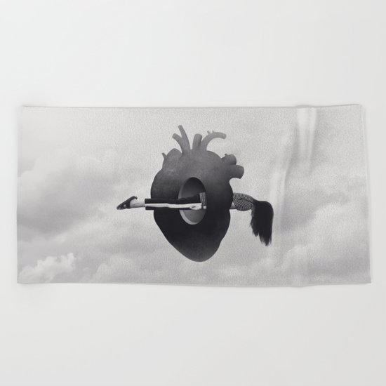 I Feel You Beach Towel