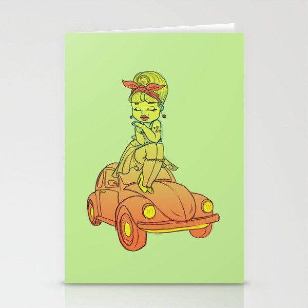 Pin-up  Stationery Cards