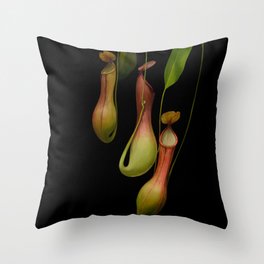 Nepenthes Alata Throw Pillow