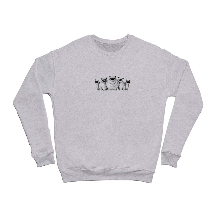 Cat Band Crewneck Sweatshirt