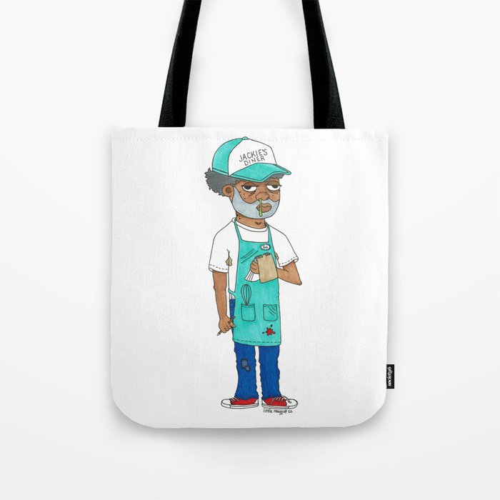 Waiter Ed From Jackie's Diner Tote Bag