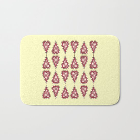Checkered Bath Mat