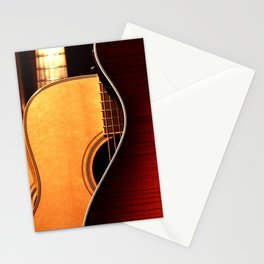 Guitars Stationery Cards