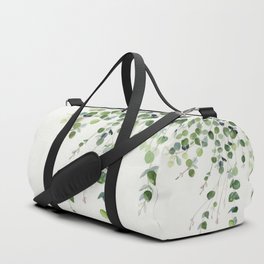 Eucalyptus Watercolor Duffle Bag
