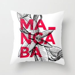 Mangaba Throw Pillow